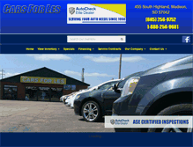 Tablet Screenshot of carsforles.com